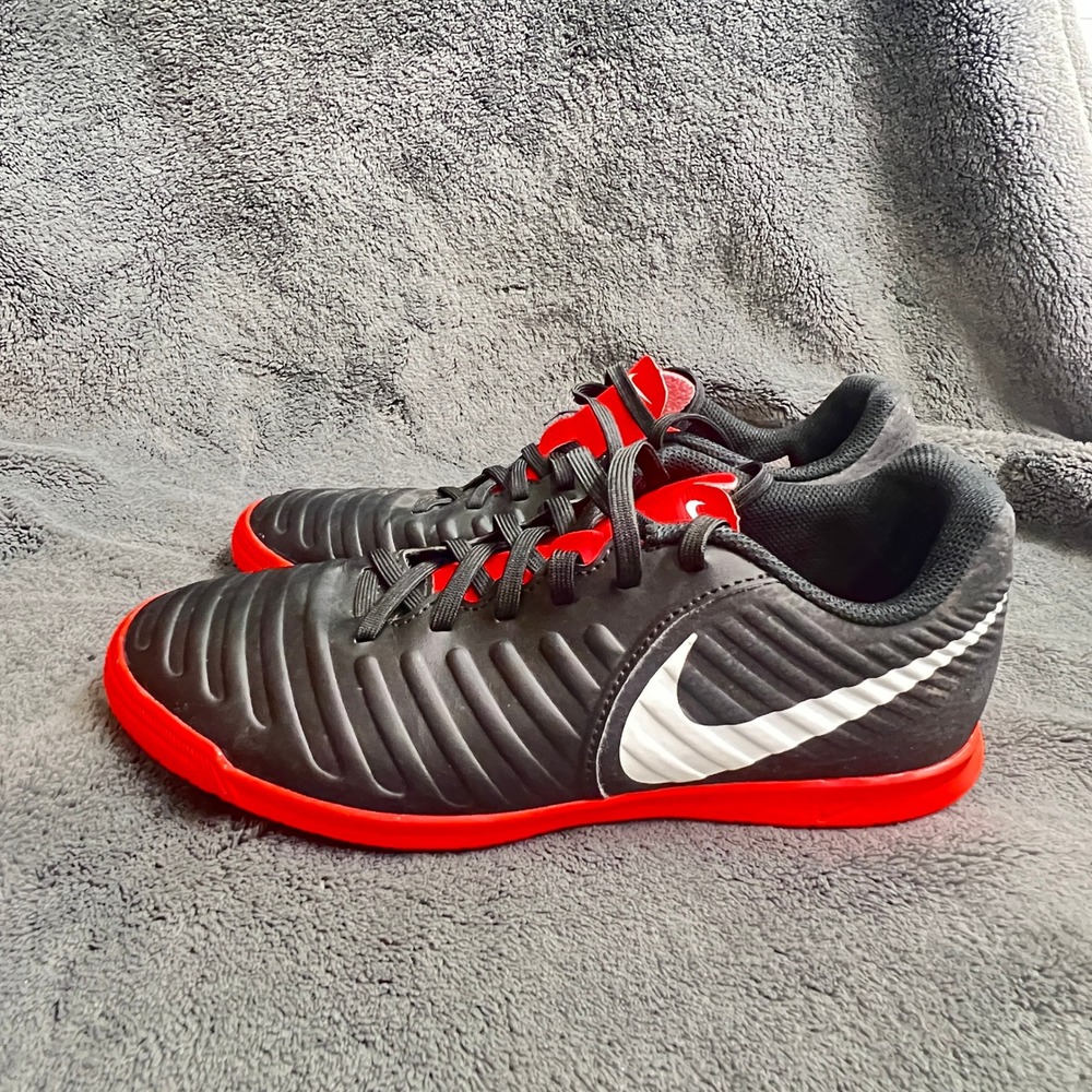 Nike Tiempo Legend 7 Academy IC Indoor Soccer‎ Shoes Black Crimson AH7245-006 6
